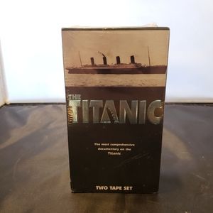 The Titanic (VHS, 1996) 2 Tape Set